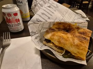 Philly Mushroom Sub. The picture doesn't do it justice. at Bacchi Syre  in Stockholm