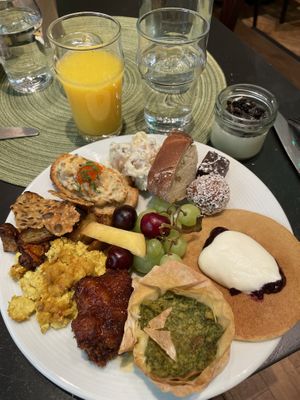 The weekend brunch-plate! Delicious!   at Bacchi Syre  in Stockholm