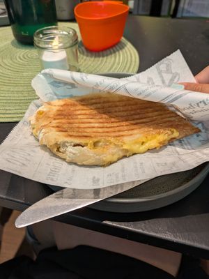 Grilled cheeze at Bacchi Syre  in Stockholm