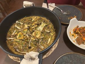 Mushrooms paellas   at PÖTSTOT in Barcelona