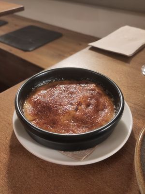 Catalan cream at PÖTSTOT in Barcelona