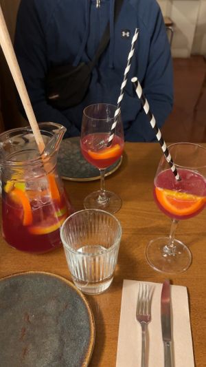 Sangria red wine  at PÖTSTOT in Barcelona