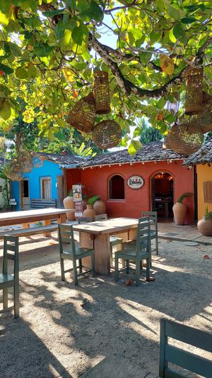 Outside at Restaurante Casa Rabanete Trancoso in Porto Seguro