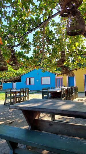 Outside at Restaurante Casa Rabanete Trancoso in Porto Seguro