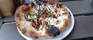 Teriyaki Pfifferling vegan at 60 seconds to Napoli in Dresden