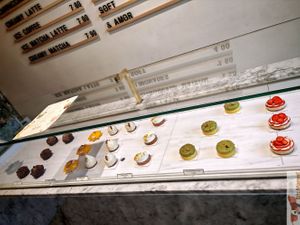 Vegan pastries choices for the opening at Les Artizans - Coffee And Flower in Paris