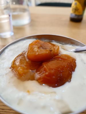Creme de riz at Caravane Cafe in Bergerac