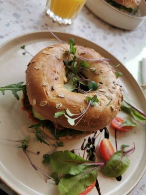 Bagel Vege at Mile coffee&more  in Oswiecim