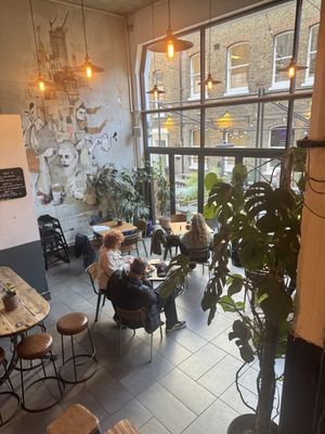Lots of space and light   at Cafe 1001  in East London