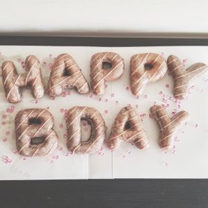 Special order at Cartems Donuts - Downtown in Vancouver