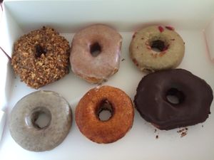 Vegan doughnuts! at Cartems Donuts - Downtown in Vancouver