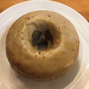 Vegan early grey donut  at Cartems Donuts - Downtown in Vancouver