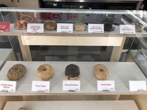 Always have vegan donuts. Delicious.  at Cartems Donuts - Downtown in Vancouver