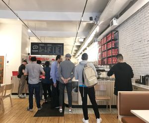 Interior at Cartems Donuts - Downtown in Vancouver