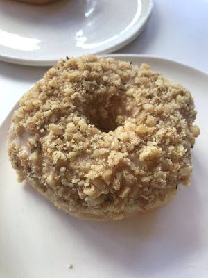 Smoked maple walnut vegan donut  at Cartems Donuts - Downtown in Vancouver