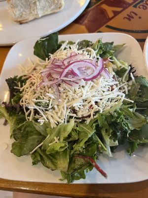 House salad with vegan cheesee  at The Italian Joint  in Kissimmee