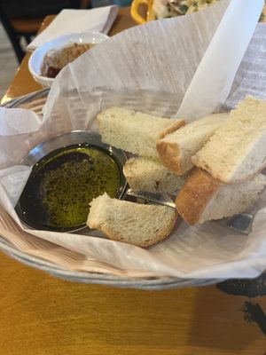 Bread and dip for the table  at The Italian Joint  in Kissimmee