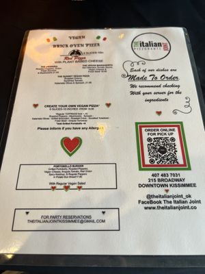   at The Italian Joint  in Kissimmee