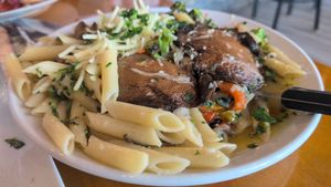 Vegan Da Vinci Portobello at The Italian Joint  in Kissimmee