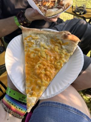 The vegan Mac & tease    at Ian's Pizza in Milwaukee