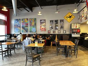   at Ian's Pizza in Milwaukee