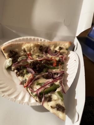 I keep trying all the options and I have not gotten a bad one yet 🙃  at Ian's Pizza in Milwaukee