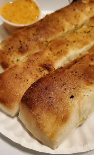 Breadsticks at Ian's Pizza in Milwaukee