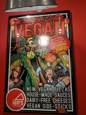 Year of the Vegan! at Ian's Pizza in Milwaukee