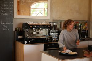  at Café Meersaal  in Hiddensee