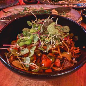 Yakisoba  at Iroko in Mallorca