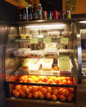 Fresh bar - Salads,Fruits,Desserts at Soupateria - Garibaldi in Sofia