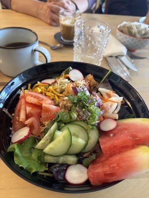 Chipotle tufu powerbowl - really refreshing   at Burridge's in Torquay