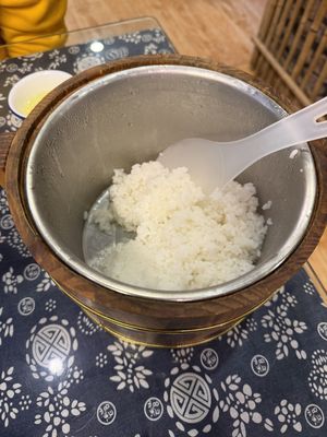 White rice  at Xiao Xiong Si Fang Cai - 小熊私房菜（天门山索道店） in Zhangjiajie