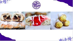 Choclate Cigar, Strawberry Cream Cheese Danish, & Vanilla Cream Horn! at Vegan Delights - Cloud Kitchen in Fort Lauderdale