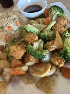 Stir fry tofu  at Phở Street Cafe in Wylie
