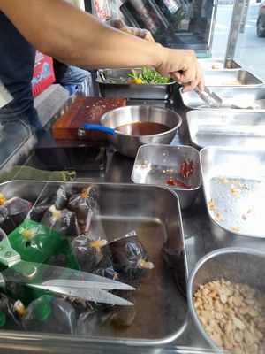Vegan ingredients at Banh Mi Chay Ma Ut in Ho Chi Minh City
