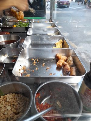 Vegan ingredients at Banh Mi Chay Ma Ut in Ho Chi Minh City