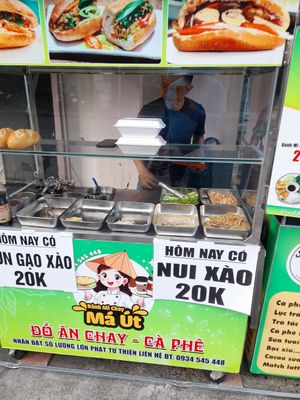 Stall at Banh Mi Chay Ma Ut in Ho Chi Minh City
