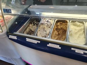 Vegan flavors!  at Scoops in Los Angeles