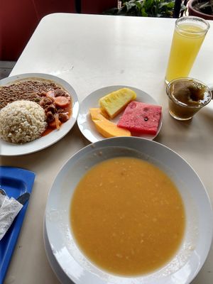 Meal of the day in May 2023 at Sampe's Restaurante Vegetariano in Lima