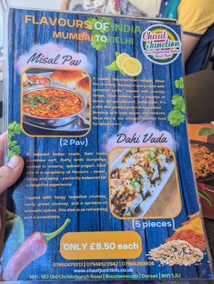  at Chaat Junction in Bournemouth