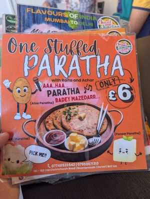  at Chaat Junction in Bournemouth