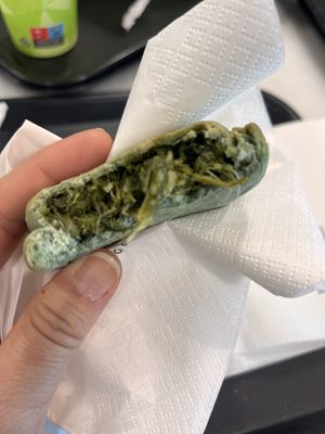 Spinach empanada  at LIS - Specially Good to Go - T1 in Lisbon