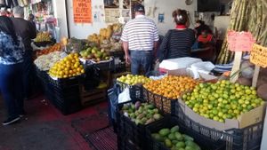 fruit at Mercado Miguel Hidalgo in Tijuana