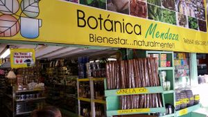 health store at market at Mercado Miguel Hidalgo in Tijuana