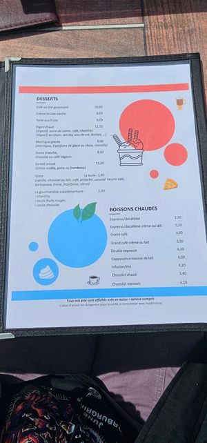 Desserts / Nachtisch at O'Grincheux in Ribeauville