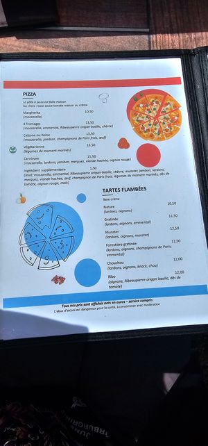 Pizza & Flammkuchen at O'Grincheux in Ribeauville