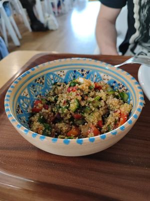 Tabbouleh - made with quinoa and vegetables at WARSZE by Bracia Wiśniewscy in Warsaw