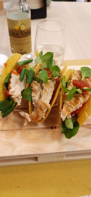 Tacos at Red Carrot in Turin