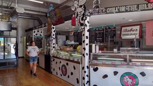 Inside at Babes Ice Cream in Milwaukee